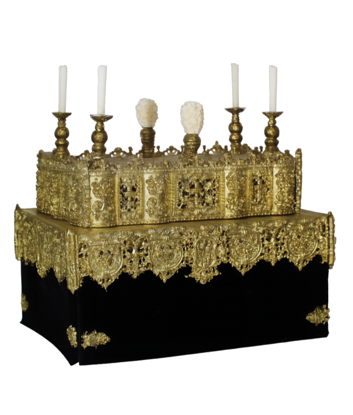 paso dorado azulk transparente